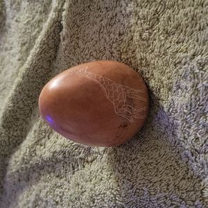 Hand Carved  Egg Made In Kenya